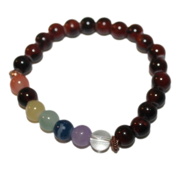 7 Chakra Healing Bracelet - Picture 3 of 9